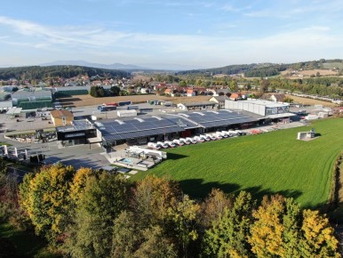 Svoboda Metalltechnik Firma Sebersdorf/Bad Waltersdorf Luftaufnahmen 2019 inkl. Photovoltaik-Anlage