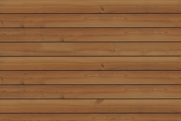 Fano Musterbild Thermo Kiefer glatt | Terrassenboden aus Holz für den Außenbereich braun | Svoboda