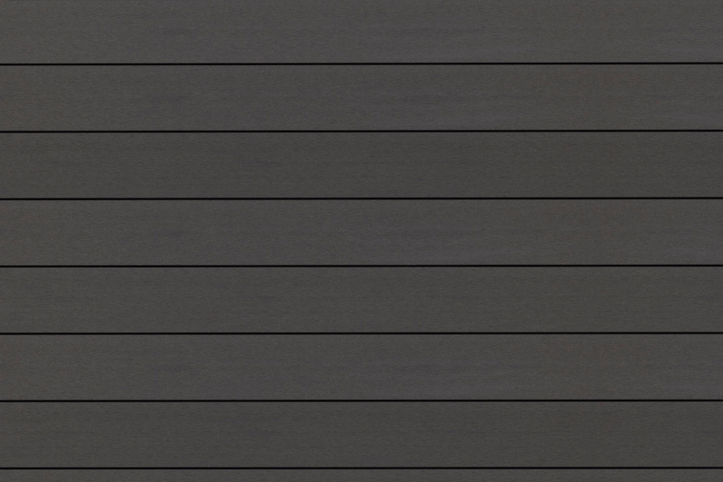 Fano WPC 25 | Musterbild Anthrazit glatt | dunkle Terrassendielen für den Outdoor-Bereich | Svoboda